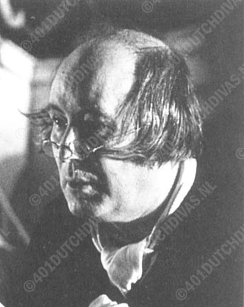 Bert Bijnen als 'der Musiklehrer' in Strauss' Ariadne auf Naxos, 1971