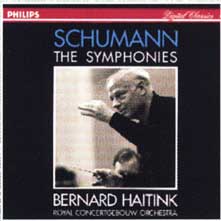 SCHUMANN

The Symphonies
Royal Concertgebouw Orchestra
Bernard Haitink
PHILIPS 2CD 442 079-2